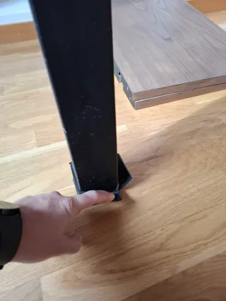 Mesa de comedor extensible de madera