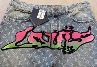 Pantalón vaquero Louis Vuitton Monogram