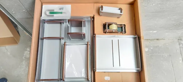 Conjunto Organizador Escritorio Busquets madera