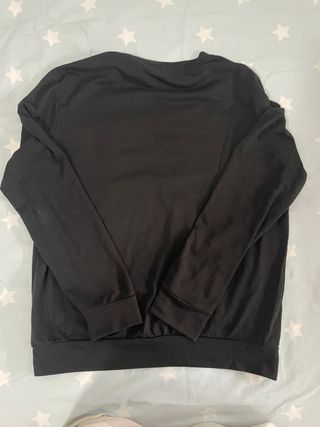 Sudadera Negra California USA SHEIN Talla S