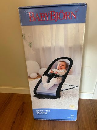 Hamaca Bebé BabyBjorn Morado