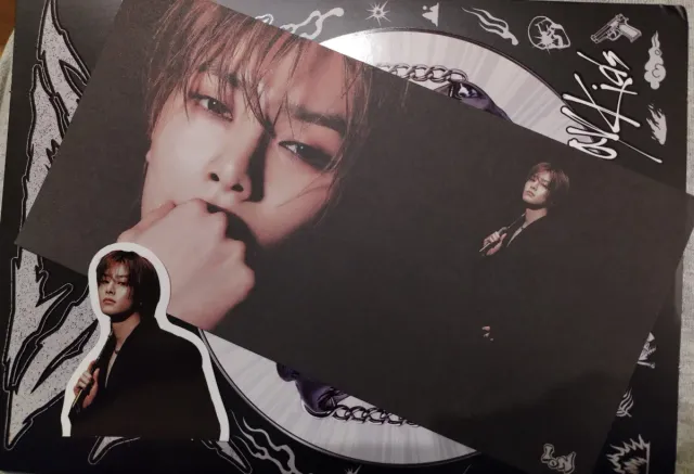 Stray Kids SKZ Hop Set Fotos y Pegatinas