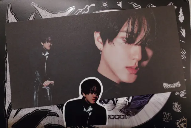 Stray Kids SKZ Hop Set Fotos y Pegatinas