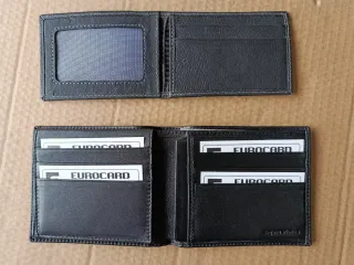 Cartera y Tarjetero Negro