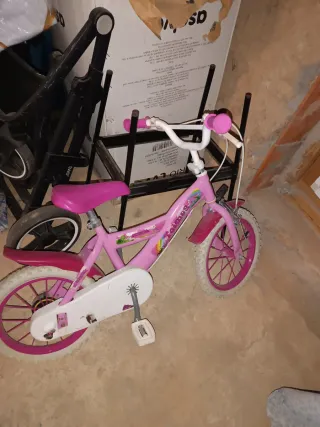 Bicicleta infantil rosa