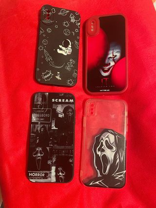 Fundas iPhone X (4 unidades)