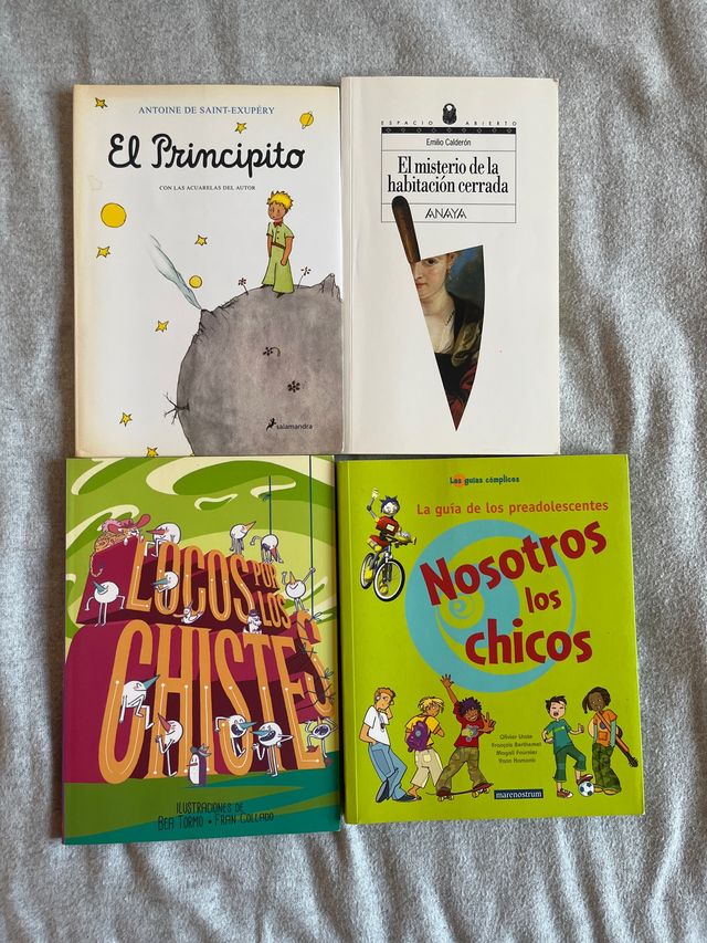 pack 4 libros