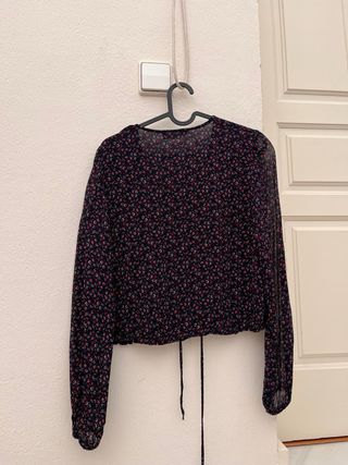 Blusa Brownie estampada floral