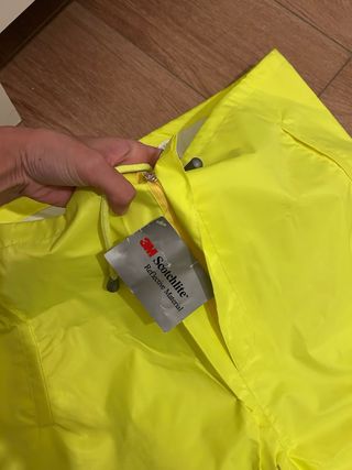 Pantalón impermeable alta visibilidad trabajo