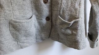 Blazer lana grigio