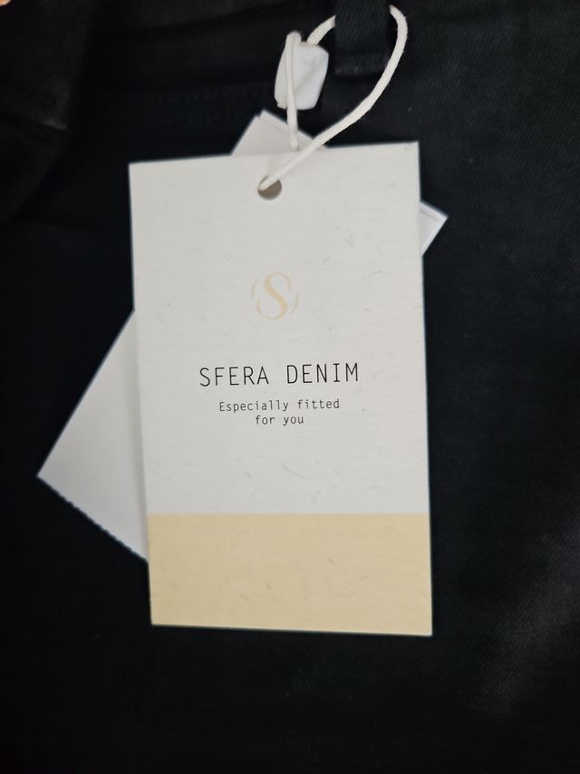 Pack 2 Pantalones Vaqueros Negros Talla 38 Sfera.