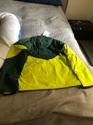 Completo Snowboard Uomo Verde/Giallo