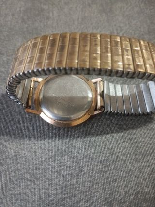 Reloj Cler Watch Suizo Vintage Chapado Oro