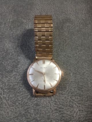 Reloj Cler Watch Suizo Vintage Chapado Oro
