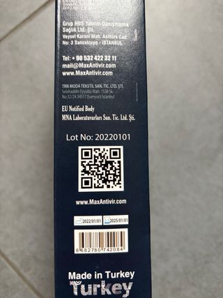 Mascherine FFP2 Max Antivir (10 pezzi)