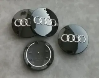 Audi 68mm Tapabujes Tapas Centro Rueda Llanta