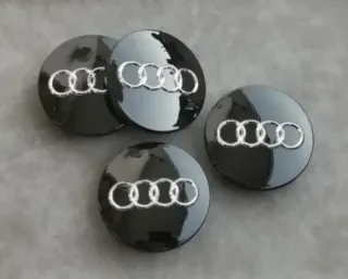 Audi 68mm Tapabujes Tapas Centro Rueda Llanta