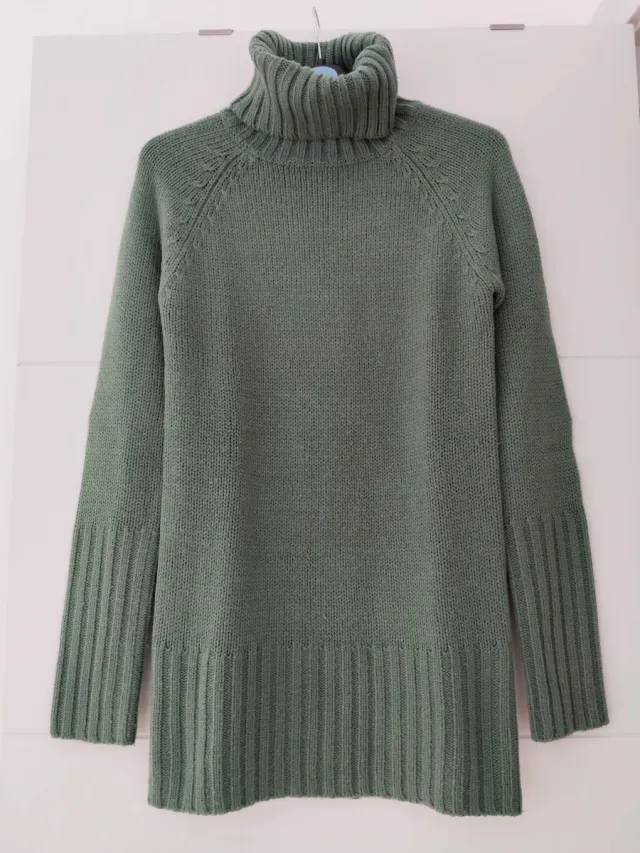Jersey de invierno verde
