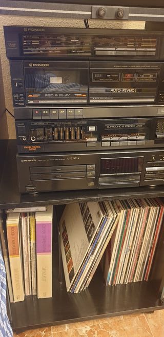 Equipo Hi-Fi Pioneer: CD, Cassette y Radio