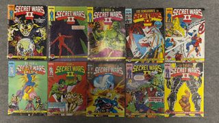 MARVEL SECRET WARS I y II FORUM COMPLETA 50 NUMERO