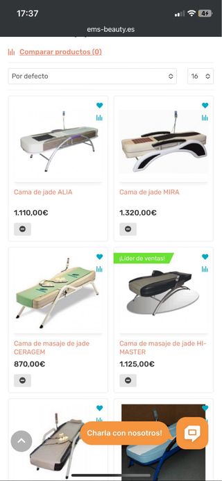 Cama de masaje de jade CERAGEM