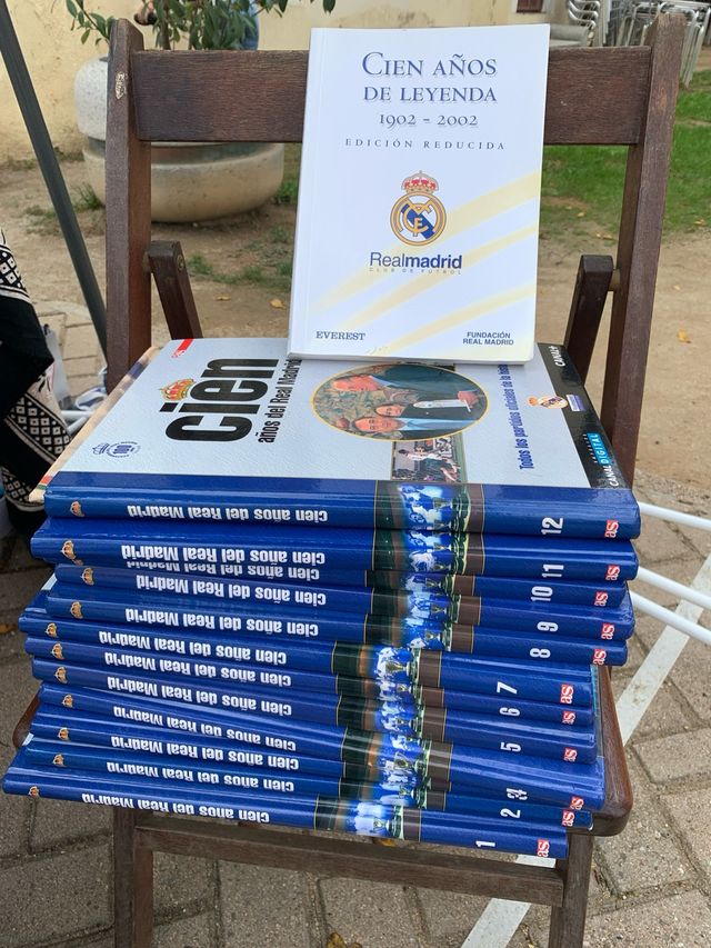 Colección 12 tomos Cien Años de Leyenda Real Madri