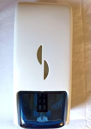 Distributore di sapone a parete, bianco, da 800 ML