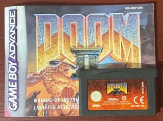 Doom II Game Boy Advance Cartucho y Caja