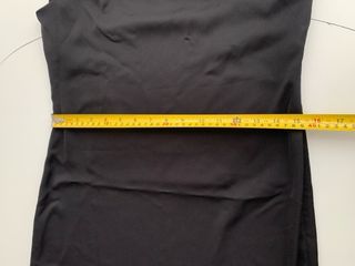 Vestido Zara Negro Satinado M