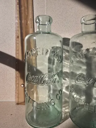 Lotto di 3 bottiglie Coca Cola Collector + barattolo