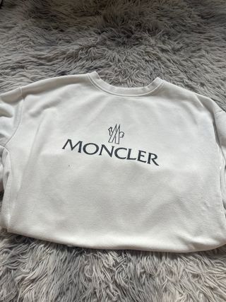 Sudadera Moncler Blanca
