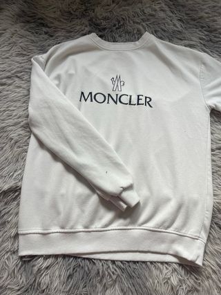 Sudadera Moncler Blanca