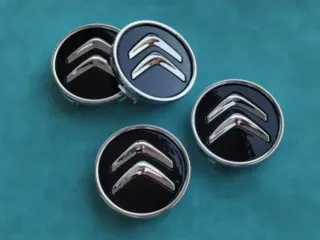 Citroen 4 Tapabujes 60mm Centro de Llantas Ruedas 