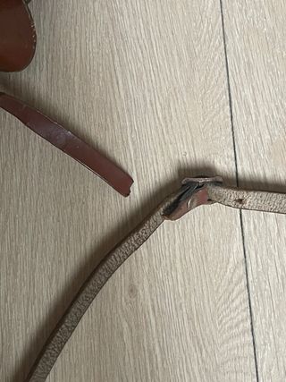 Funda de piel para cámara analógica