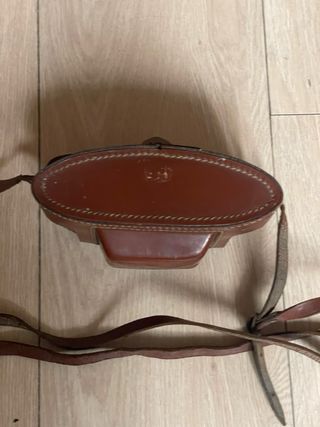 Funda de piel para cámara analógica