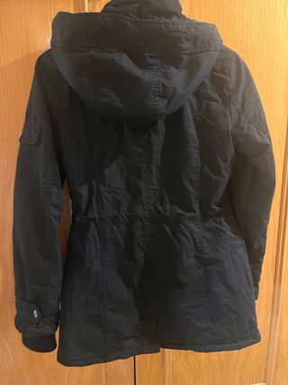 Anorak mujer negro