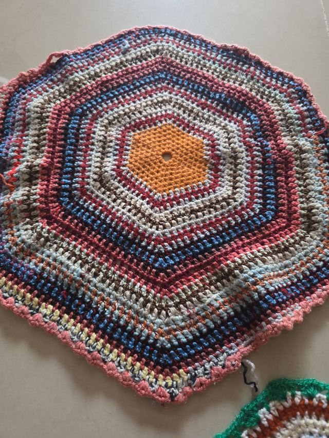 Tapetes antiguos tejidos a ganchillo