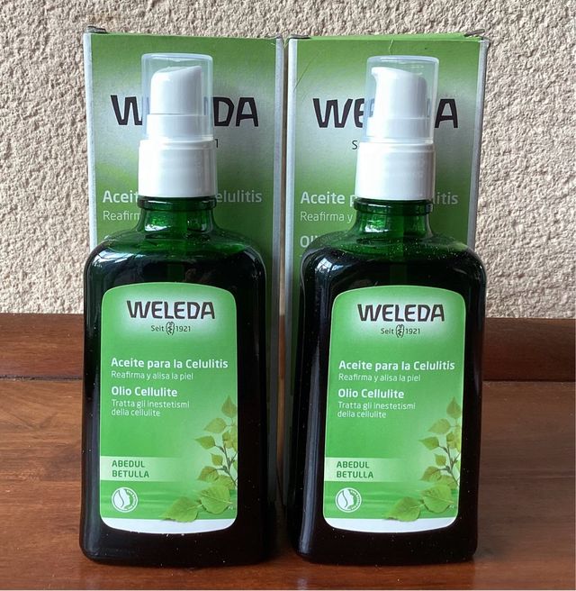 Aceite Celulitis Weleda x2