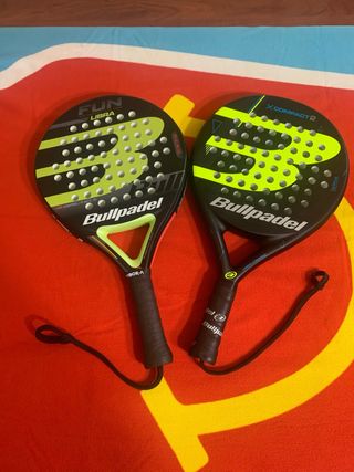 2 Palas de pádel Bullpadel