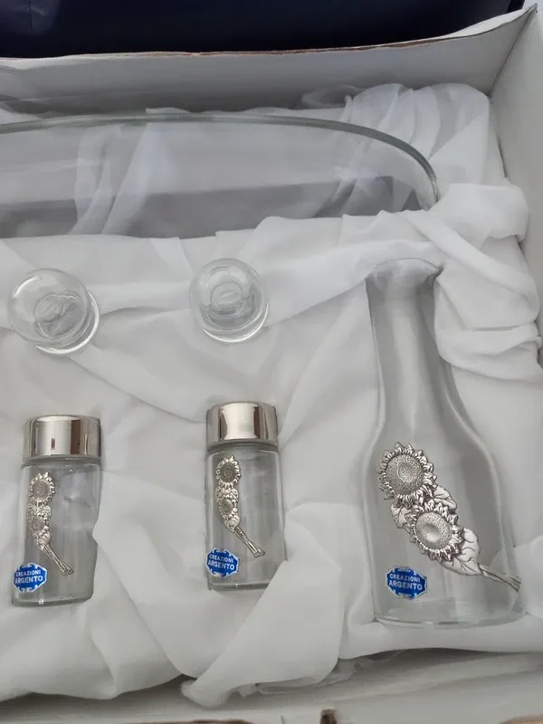 Set Olio e Aceto Creazioni Argento