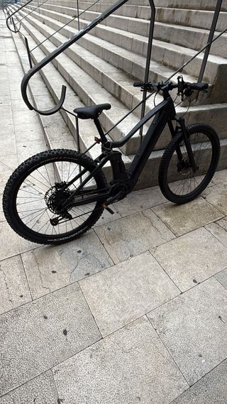 Bicicleta Scott Eléctrica Montaña Negra