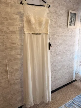 Vestido de Novia Blanco Encaje 
