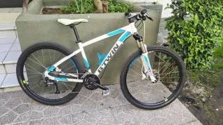 Bicicleta Btwin 540 Blanco/Azul