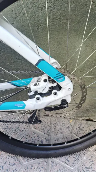 Bicicleta Btwin 540 Blanco/Azul