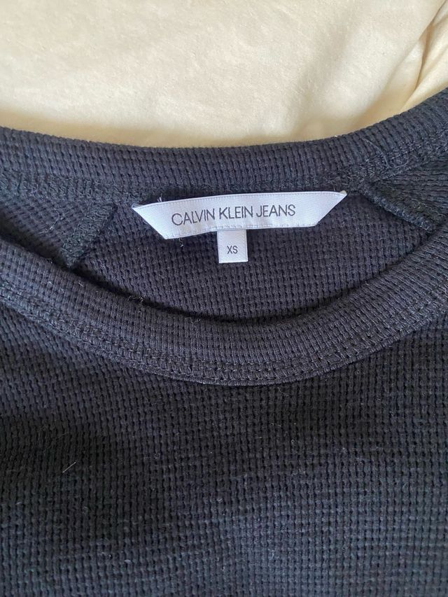 Jersey Calvin Klein Negro Talla XS