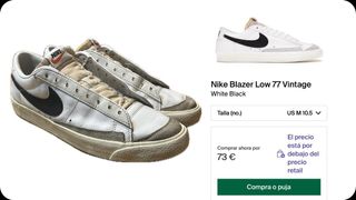 Nike Blazer Low Blancas