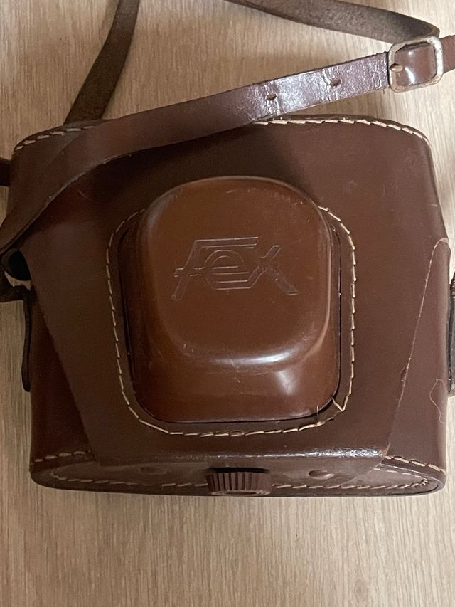 Funda de piel para cámara Fex