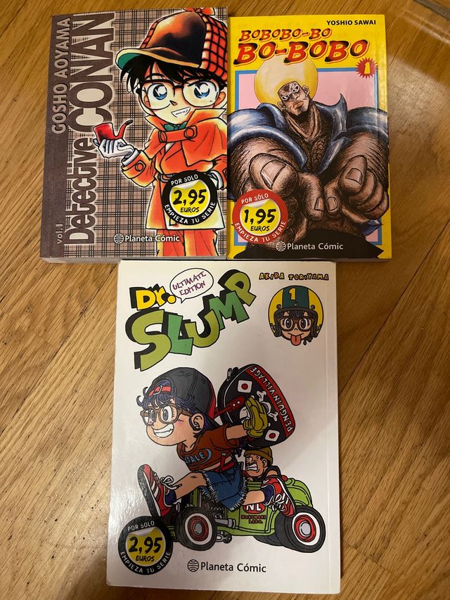pack de 3 títulos de manga . vol 1- detectives