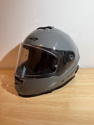 Casco Moto Integral LS2 Gris storm 2