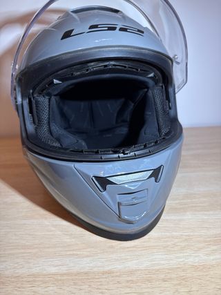 Casco Moto Integral LS2 Gris storm 2